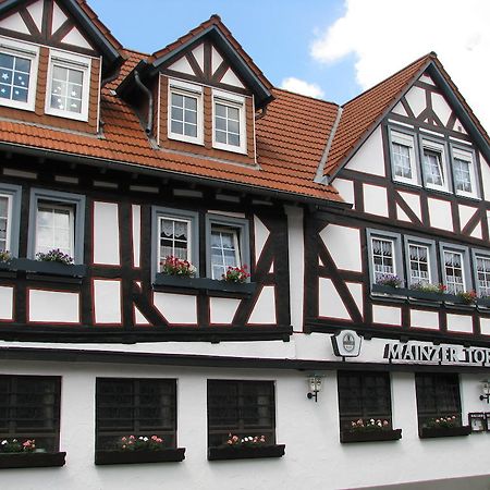 Restaurant / Pension Mainzer Tor Альсфельд Экстерьер фото
