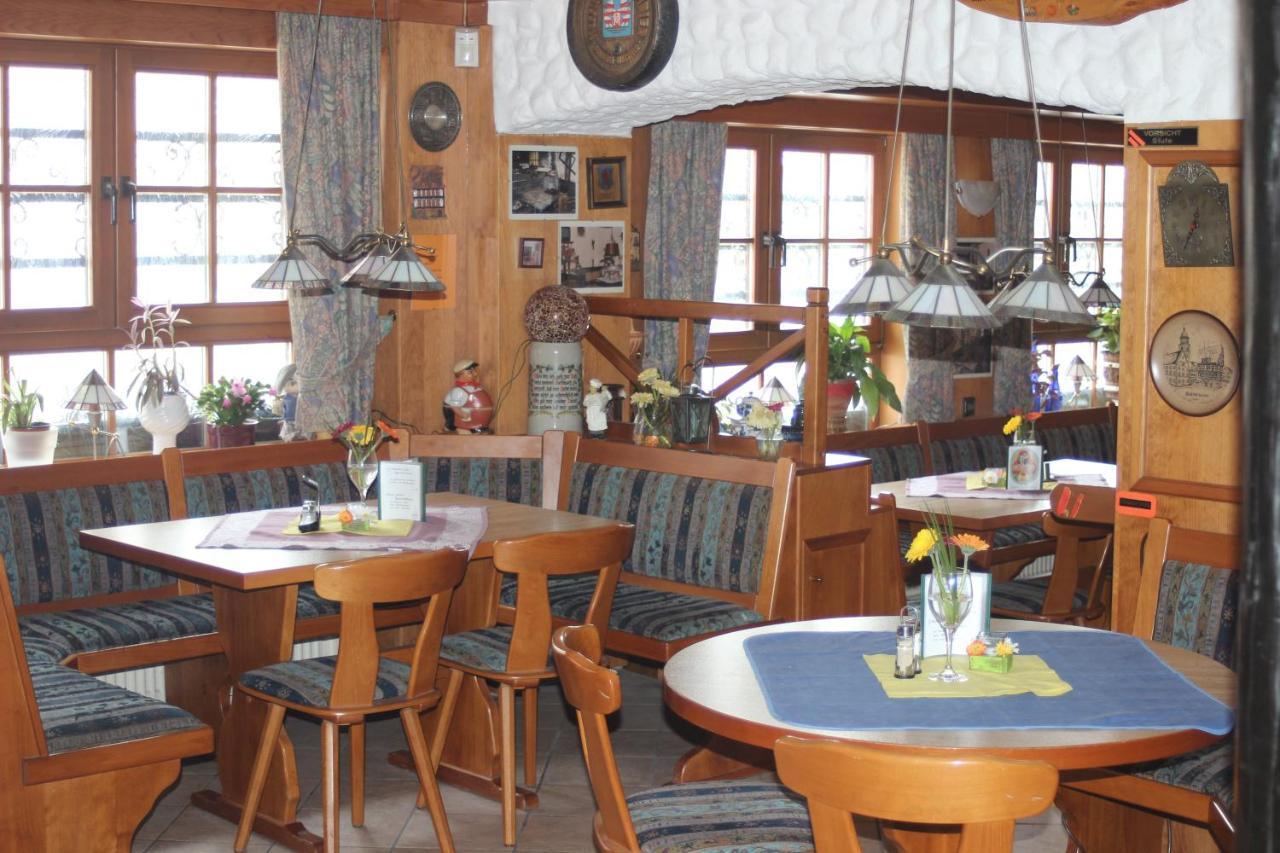 Restaurant / Pension Mainzer Tor Альсфельд Экстерьер фото