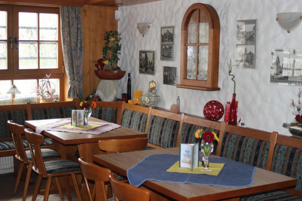 Restaurant / Pension Mainzer Tor Альсфельд Экстерьер фото