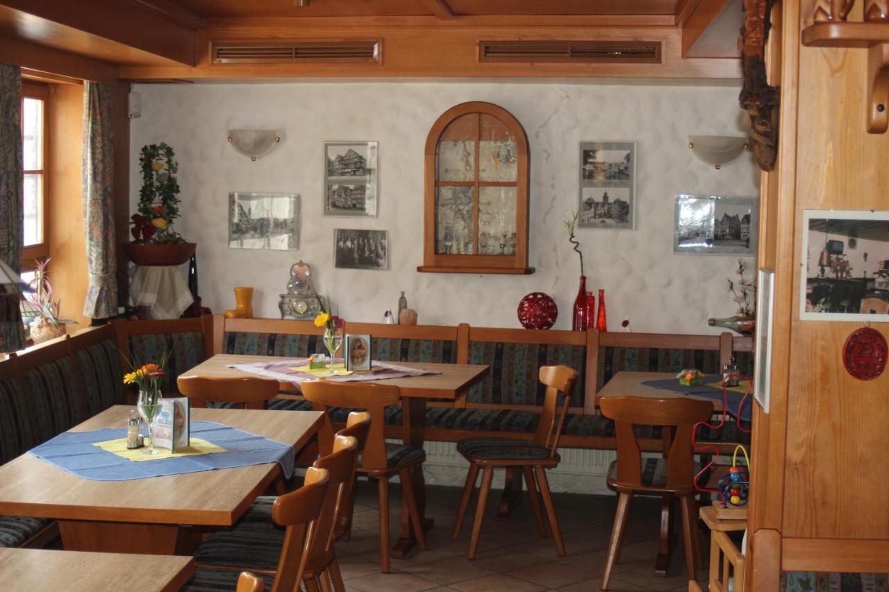 Restaurant / Pension Mainzer Tor Альсфельд Экстерьер фото