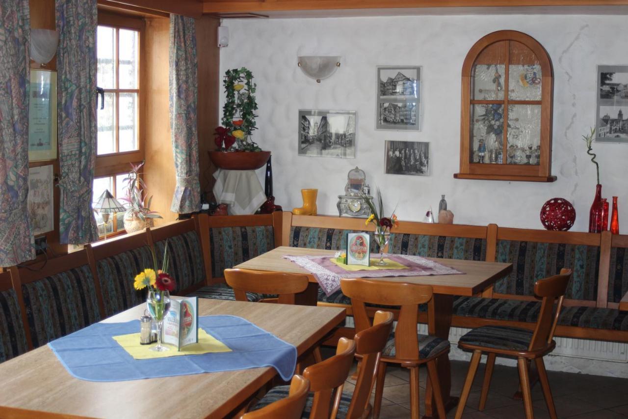 Restaurant / Pension Mainzer Tor Альсфельд Экстерьер фото