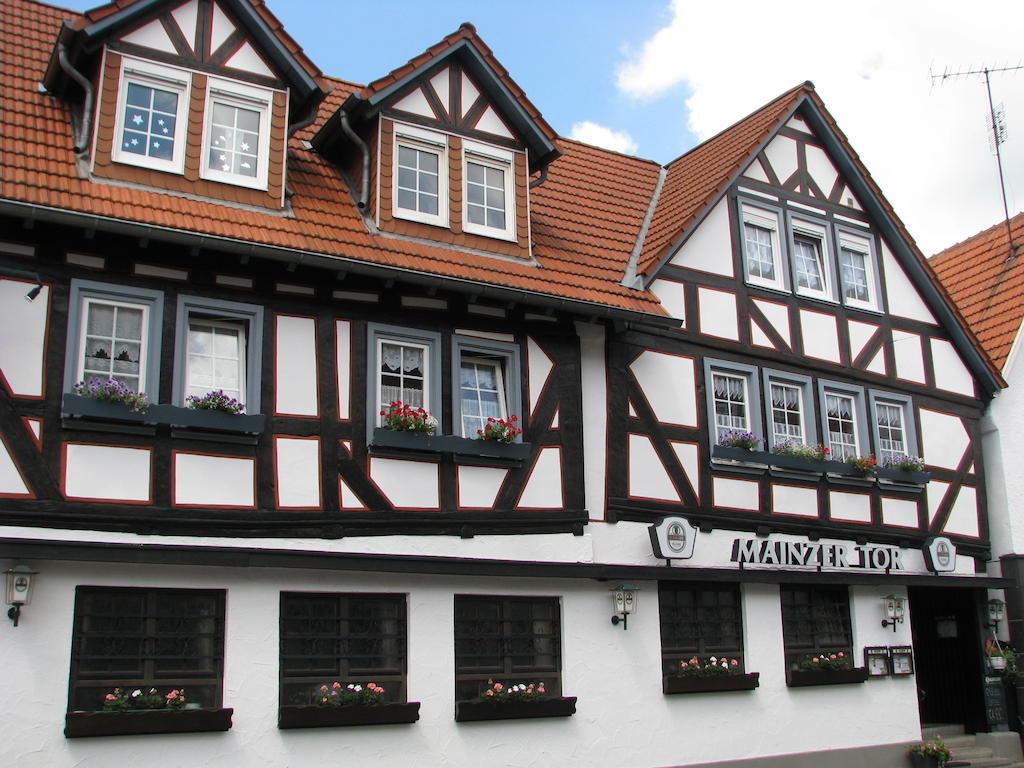 Restaurant / Pension Mainzer Tor Альсфельд Экстерьер фото
